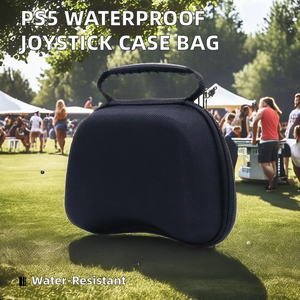 Sang trọng không thấm nước Eva mỏng tàu sân bay trường hợp túi nintendoswitch <span class=keywords><strong>PS4</strong></span> xboxon không dây ps5 phím điều khiển trò chơi điều khiển <span class=keywords><strong>Pouch</strong></span> dây kéo đóng cửa - Product Image 2