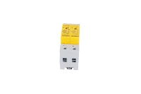 CHRMSHDG SPD Parafoudre photovoltaïque droit SPD 2p40 Ka Parafoudre de protection DC1000V DC500V Solaire