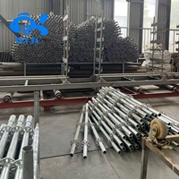 Système d'échafaudage Ringlock galvanisé en acier robuste pour la construction, échafaudage modulaire Ring Lock pour le bâtiment