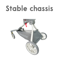 Poussette de voyage légère pliante facile de haute qualité/poussette de bébé respirante pliable portable de voyage