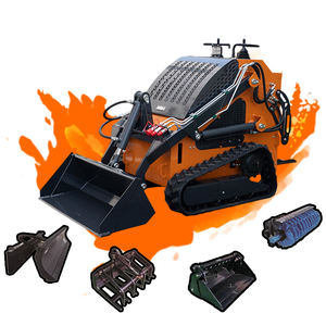 Nouveau CE Epa SHENLONG chenille Mini chargeuse compacte T460 fourche pour déplacement de matériel industriel - Product Image 1