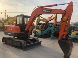 Original Korea Brand Doosan Dh55 Used Mini Excavator Second Hand Excavator In Good Condition