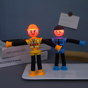 Juguete de Plástico Flexible y Moldeable con Forma de Equipo de Ingeniería, Divertido Regalo Antiestrés para Niños - Product Image 2