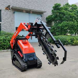 Mini-Kompaktlader mit Kubota-Dieselmotor 25 PS, Furchenöffner-Anbaugerät, Kompakter Raupenlader für Landwirtschaft und Forstwirtschaft - Product Image 4