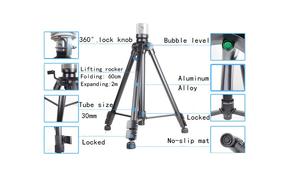 Profession elle tragbare Outdoor-Hoch integrierte komplette Mini-Stativ-Elemente Automatische Wetters tation - Product Image 3