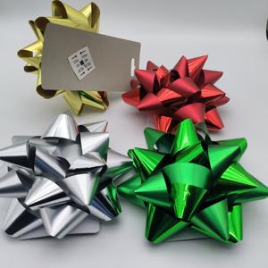 Vente en gros de rubans décoratifs colorés en forme d'étoiles pour la décoration de cartes-cadeaux de mariage - Product Image 3