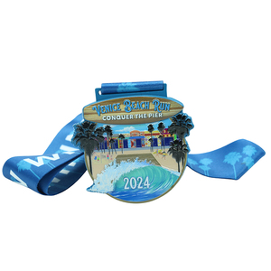 Medallas Personalizadas de Metal 3D, Aleación de Zinc, Esmalte Duro, Bronce/Latón Pulido, Fundición a Presión, Religiosas, Deportivas, Conmemorativas - Product Image 2