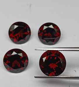 M.Y.GEMS Granate Rojo Natural de Mozambique, Corte Ovalado de 10x10 mm, Piedras Preciosas que Cambian de Color, Versátiles, Blanco, Rosa, Verde, Amarillo, para Joyería - Product Image 6