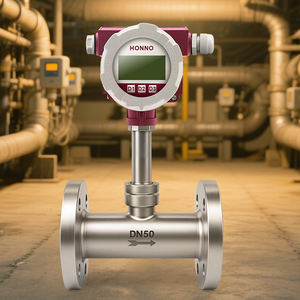 OEM DN25 DN15 DN300 Bride Oxygène Azote Biogaz air Hydrogène Sortie Impulsion Numérique Débitmètre Massique Thermique - Product Image 1