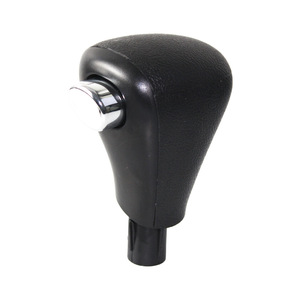 Pommeau de levier de vitesse automatique en cuir, pour Honda Accord 7e génération 2003 – 2005, conception ergonomique, noir - Product Image 2