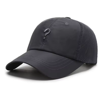 Gorra de Béisbol Personalizada con Logotipo Bordado en 3D, 6 Paneles, Visera Curva, Orificios Láser, Impermeable