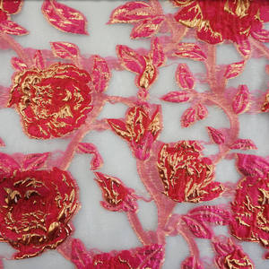 قماش جاكارد معدني منسوج بتصميم مخصص جديد قماش جاكارد شيفون لوركس لملابس ديراك دانتيل مطرز صومالي - Product Image 5