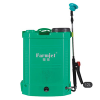 Semprotan Pertanian Farmjet 16L / 18L / 20L, Semprotan Ransel Baterai untuk Pengendalian Hama dengan Semprotan Elektrik