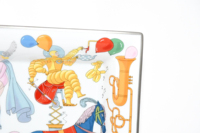 Plateau de service thé pour deux en porcelaine motif Cirque Équestre, avec cendrier, vaisselle pour hôtel, maison, restaurant, décoration, avec boîte cadeau