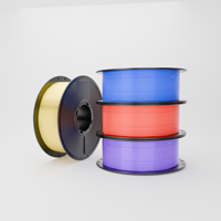 Prix de Gros Nouveau Filament Premium PLA ABS en Plastique 5KG/Rouleau (11lbs) 1.75MM 3MM pour Grande Imprimante 3D Filament PLA ABS Usagé
