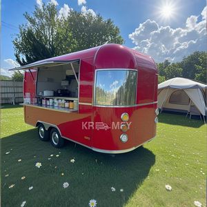 2025 Stainless Steel Hot Dog Pizza <b>Coffee</b> Ice Cream Mobile Fast Food Trailer OEM Truck <b>For</b> <b>Sale</b> - Product Image 4