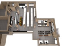 Service de dessin 3D gratuit pour étagères de supermarché et de magasin d'alimentation sur mesure, robustes et de grande capacité