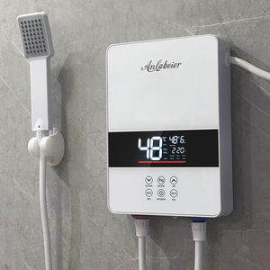 Chauffe-eau électrique sans réservoir Anlabeier SG02-60 220-240V 3000-6000W, chauffage rapide intelligent, protection contre la surchauffe, installation facile - Product Image 2