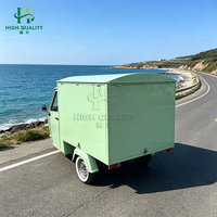 Tricycle à crème glacée personnalisé de haute qualité avec congélateur pour la vente en extérieur