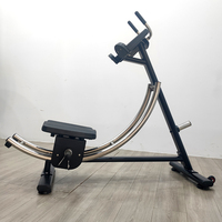 Machine d'exercice abdominale réglable en acier commercial pour salle de sport