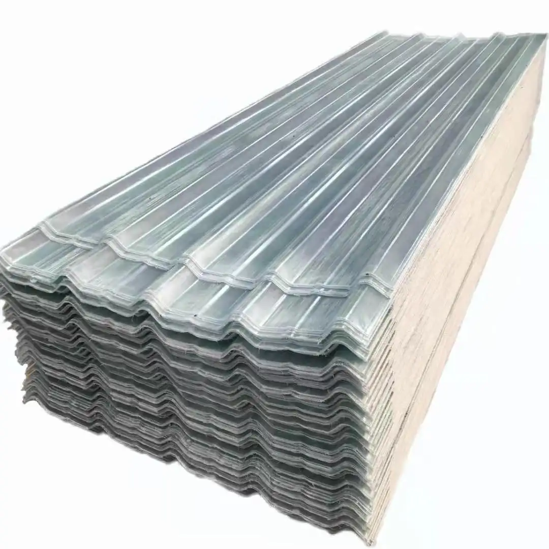 Clear Corrugated Fiberglass Roofing Panels Frp Sheet