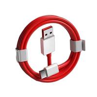 Câble de charge rapide PD 65W Supervooc pour OnePlus Ace 12/11/10T/9/8T/7T Pro USB-C Type-C Warp Charge 6A avec blindage en feuille d'aluminium TPE