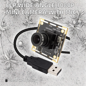Góc rộng IMX323 <span class=keywords><strong>USB</strong></span> ánh sáng thấp âm thanh mini 1080p 30fps H.264 UVC <span class=keywords><strong>Camera</strong></span> module cho elp - Product Image 5