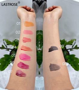 Tube de brillant à lèvres en plastique transparent emballage Transparent 9 couleurs teinte à lèvres brillant à lèvres huile pour les lèvres nourrissante avec de grandes baguettes - Product Image 6