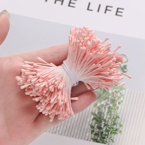 2mm Gypsum Cotton Thread Simulation Flower Core Matte Flower <b>Bud</b> Handmade DIY Antique Hairpin Hair Accessories Wholesale - Product Image 4