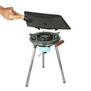 캠핑 야외 휴대용 접이식 바베큐 그릴 캠핑 부탄 프로판 가스 바베큐 그릴 - Product Image 5