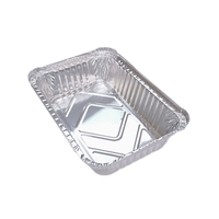 Plaque de cuisson rectangulaire jetable en aluminium épais, écologique et de qualité alimentaire, pour gâteaux et pâtisseries