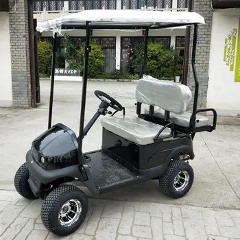 Goedkope 2 + 2 Opgeheven Golfkar Buggy 4 Zits Batterij Operated Golfkar