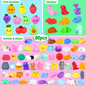 Juguetes Blandos Kawaii de Animales, Plástico No Tóxico, Antiestrés para Niños, Regalos para Fiestas y Graduaciones - Product Image 4