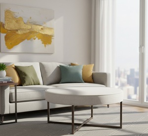 Tabourets et repose-pieds modernes sur mesure, meubles rembourrés, sièges et repose-pieds pour salon, chambre, salle de séjour, hôtel, intérieur - Product Image 3