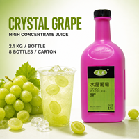 HEFS Boost Your Menu High Concentrate Vloeibare Sap 8X 2,1kg*8/Karton 19 Smaken HACCP/HALAL Gecertificeerd voor Bubble Tea Smoothies