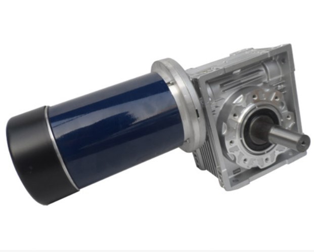 12V DC Permanent Magnet Worm Gear Motor High Output Torque 300W for Home Appliance Electric Bicycle & Fan