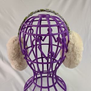 फ्रोजन-प्रूफ ईयरमफ आरामदायक नरम शीतकालीन मिश्रण गर्म यूनिसेक्स ईयरमफ - Product Image 2