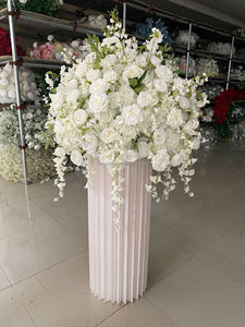 Centro <span class=keywords><strong>de</strong></span> Mesa con Bola <span class=keywords><strong>de</strong></span> Flores Artificiales <span class=keywords><strong>de</strong></span> <span class=keywords><strong>Orquídeas</strong></span> y Rosas Púrpuras Grandes al por Mayor para Decoración <span class=keywords><strong>de</strong></span> Mesa <span class=keywords><strong>de</strong></span> Boda - Product Image 5