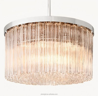 Plafonnier LED moderne en acier inoxydable de style européen pour salon, chambre, maison et hôtel