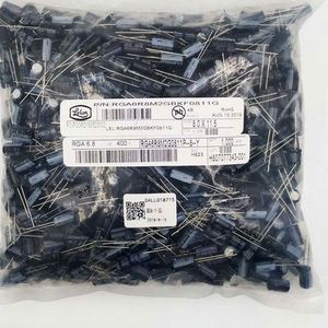 Bulk Discount RGA6R8M2GBKF0811G 8*11 Capacitors Through-Hole Electrolytic Capacitors 6.8uF 20% 400V - Product Image 1
