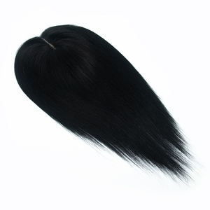 Listo para enviar: Topper de cabello humano natural 6x6 con base de seda fina, cutícula alineada, de un solo donante, cabello ruso para mujer. - Product Image 6