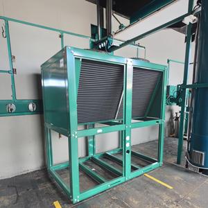 Lucky Star 30HP Piezas de intercambio de calor de refrigeración Condensador refrigerado por aire Condensador de refrigeración de almacenamiento de cámara fría estándar - Product Image 1