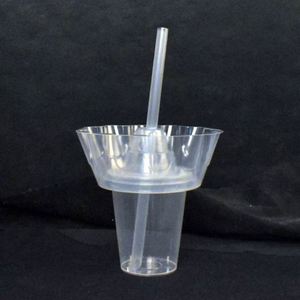 Disposable <b>Drink</b> <b>Straw</b> Custom Fried Chicken Snack Bowl Hotpot Wholesale Food Takeaway <b>Plastic</b> Cup With Tray - Product Image 5