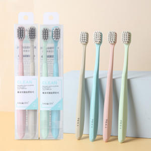 Cepillo de Dientes Antibacterial Premium para Adultos, Paquete de 2, Cerdas Suaves, Personalización Disponible, Venta Directa - Product Image 4