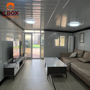 Cbox Villa préfabriquée de luxe personnalisée de 40 pieds, bureau pliable, hôtel, chambre mobile avec balcon, maison conteneur extensible - Product Image 5