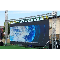 Écran vidéo LED P3.91 500x500mm à raccordement sans soudure, panneau LED pour toile de fond de scène, mur d'affichage LED extérieur pour événements et location