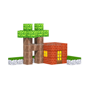 30 Years Factory Wholesale Magnetic Square Blocks Educational <strong>3D</strong> <strong>Cubes</strong> for Kids World Series - Product Image 4