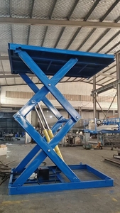 Draagbare auto-schaarlift, elektrisch aangedreven, stalen constructie met kabellier voor autowerkplaatscontrole - Product Image 6