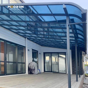 Panneaux en polycarbonate de cadre en aluminium de toit de patio de <span class=keywords><strong>prix</strong></span> <span class=keywords><strong>usine</strong></span> <span class=keywords><strong>Abri</strong></span> imperméable extérieur de terrasse de jardin - Product Image 3
