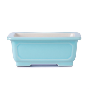 Pot à bonsaï rectangulaire en céramique, style Kui, pot de bureau, style japonais, pot Wentang - Product Image 3